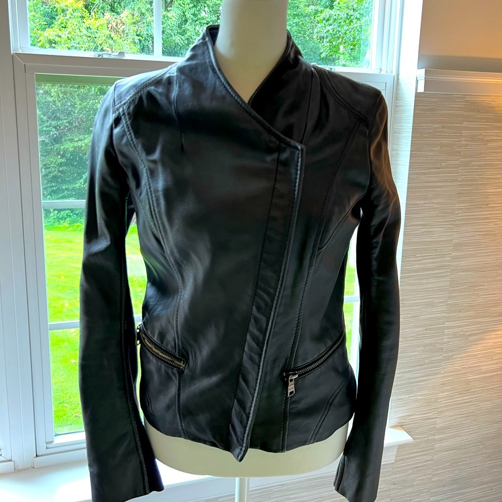 MARC New York Butter Soft Leather Jacket